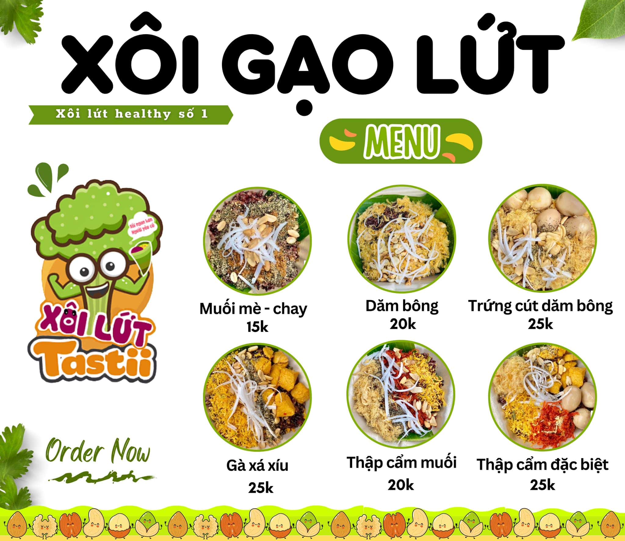 Quán ăn Healthy Tastii Healthy Food Đà Nẵng - Xôi Gạo Lứt