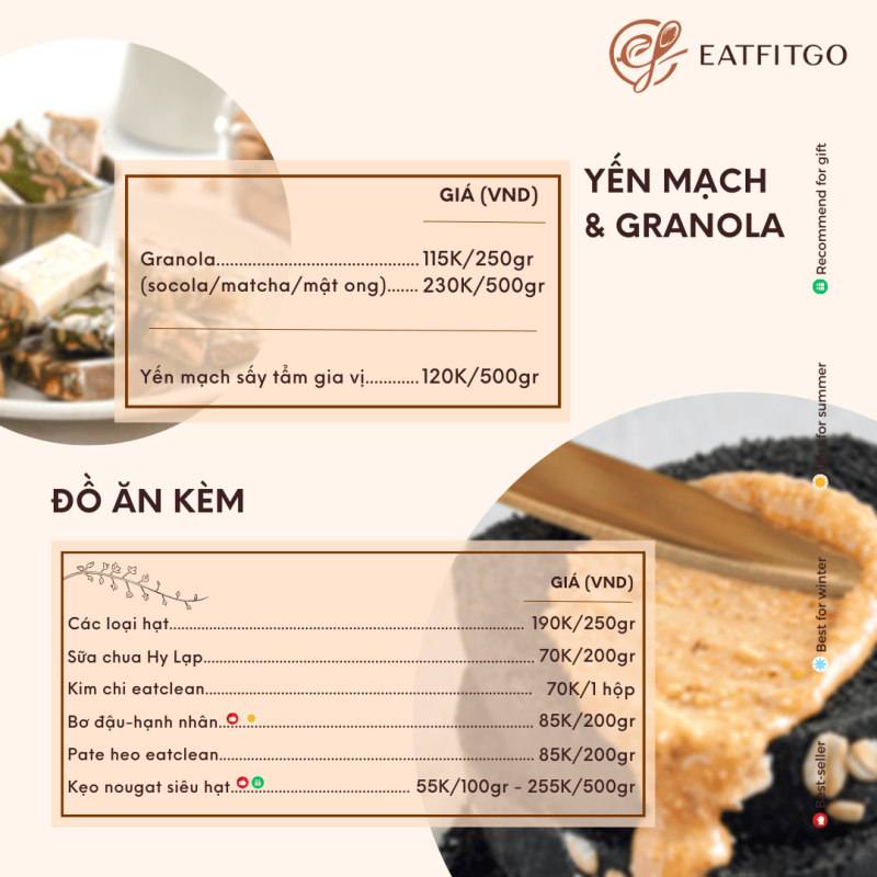 Quán ăn Healthy Eatfitgo Đà Nẵng